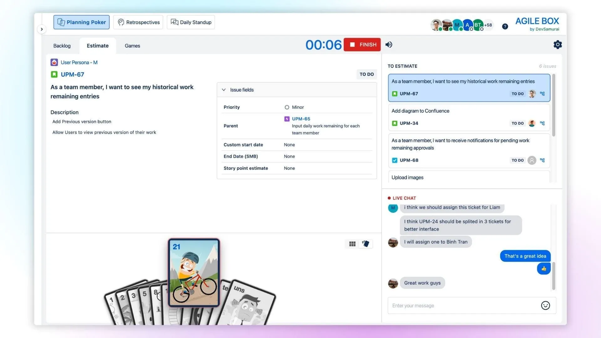 Agile Planning Poker by DevSamurai