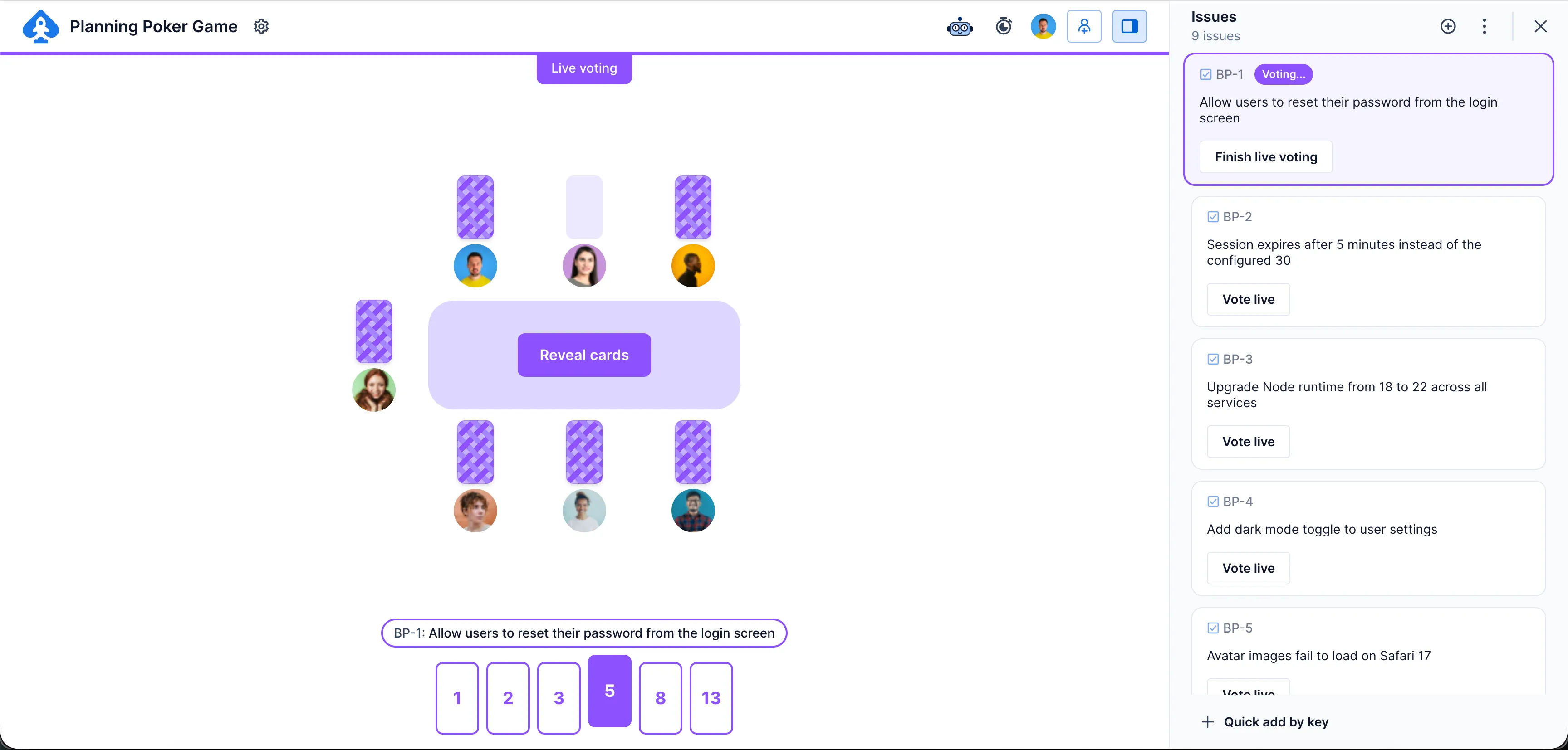 Planning Poker Online