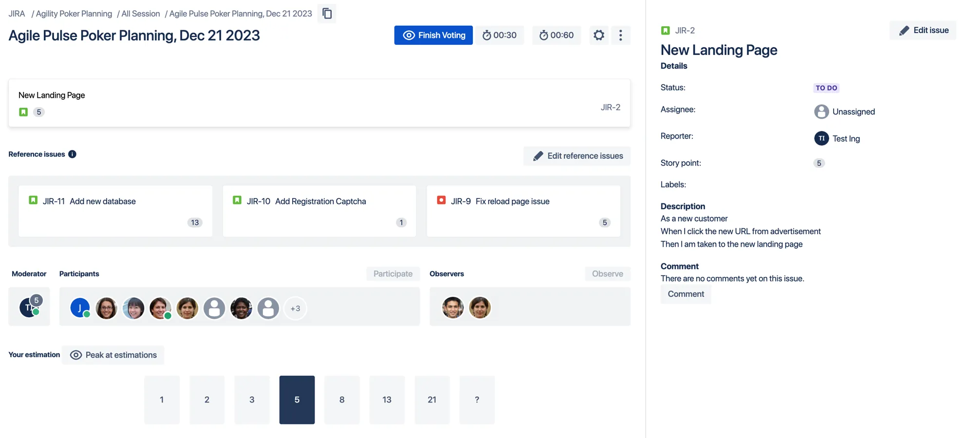 Planning Poker Agility - FREE Estimation & Sizing for Jira