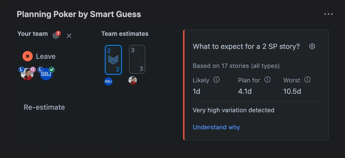 Free Planning Poker for Jira by Smart Guess